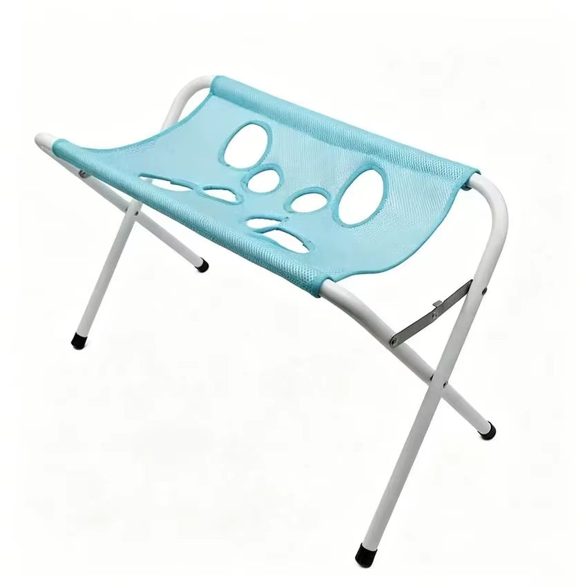 Pet Grooming Hammock with Eight Hole Hanging Harness Cat Grooming Sling for Ear Cleaning Nail Trimming